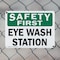 Signmission Eye Wash Station, 10 in W x Rectangle, Plastic OS-2PACK-CL-P-710-L-20008 - alternate 6